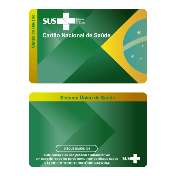 Cartão do SUS Logo PNG Vector