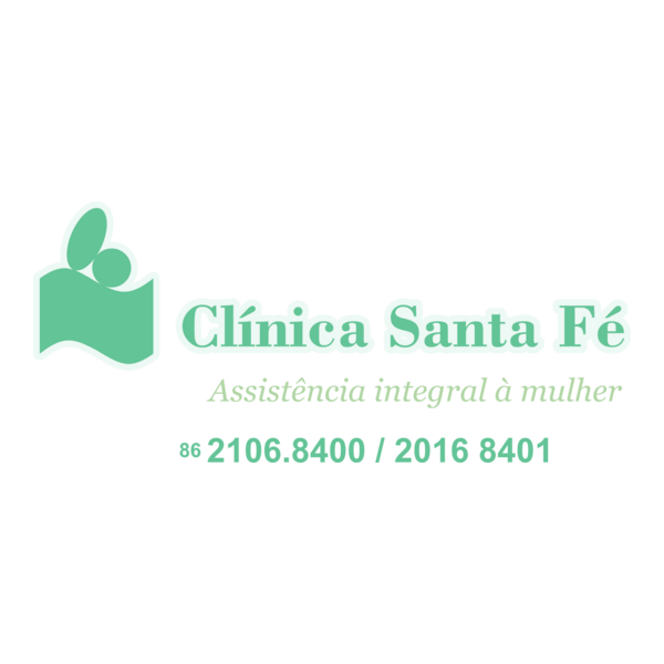 Clínica Santa Fé Logo PNG Vector