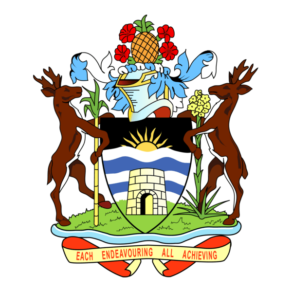 Coat of arms of Antigua and Barbuda Logo PNG Vector