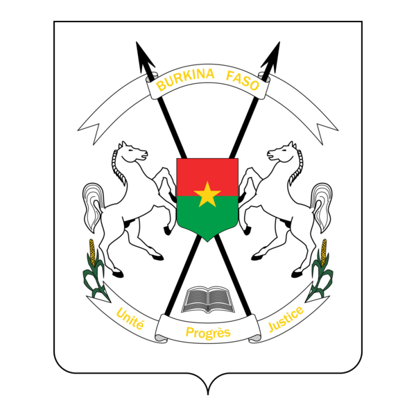 Coat of arms of Burkina Faso Logo PNG Vector