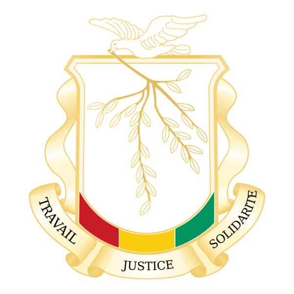 Coat of arms of Guinea Logo PNG Vector