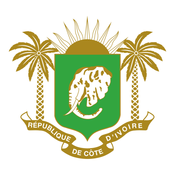 Coat of arms of Ivory Coast Logo PNG Vector