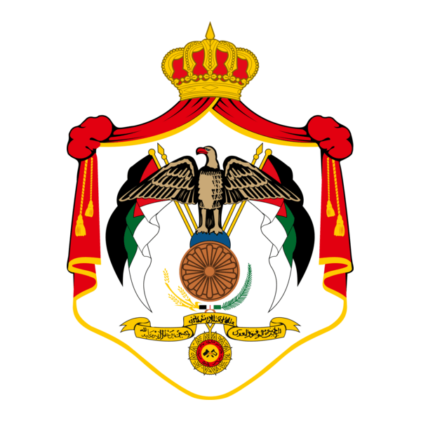 Coat of arms of Jordan Logo PNG Vector