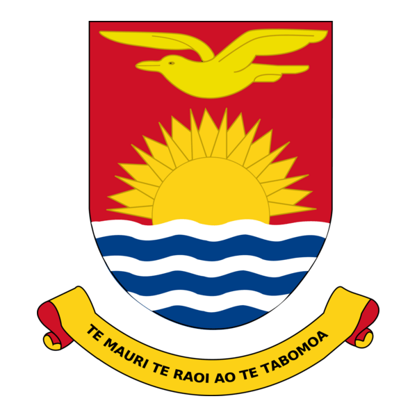 Coat of arms of Kiribati Logo PNG Vector