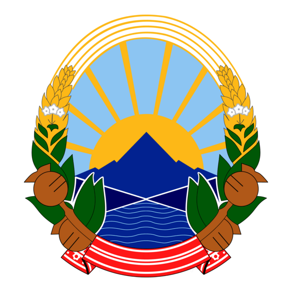 Coat of arms of Macedonia Logo PNG Vector
