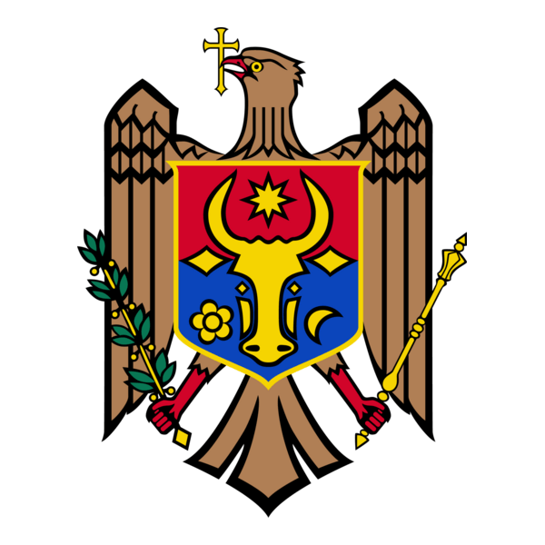 Coat of arms of Moldova Logo PNG Vector