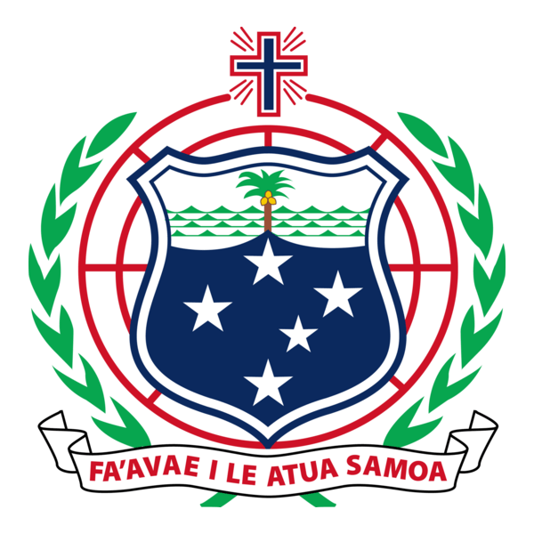 Coat of arms of Samoa Logo PNG Vector