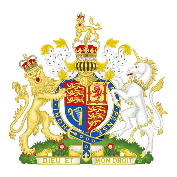 Coat of Arms of the United Kingdom Logo PNG Vector