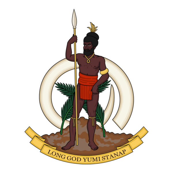 Coat of arms of Vanuatu Logo PNG Vector
