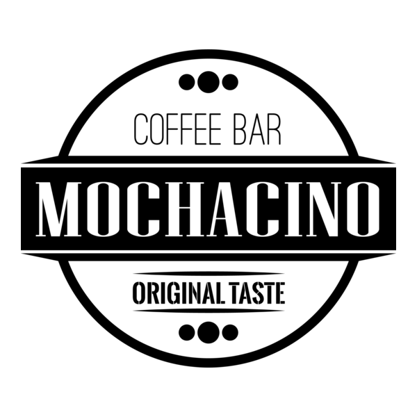 Coffee Bar Mochacino Logo PNG Vector