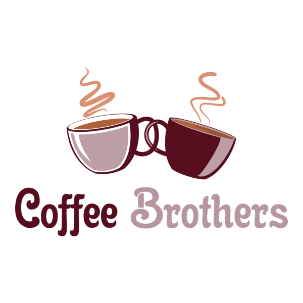 Coffee Brothers Logo PNG Vector