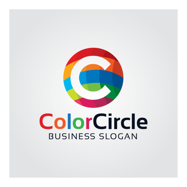 Colorful Letter C Logo PNG Vector