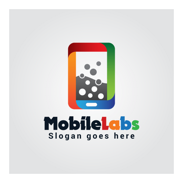 Colorful Mobile Labs Logo PNG Vector