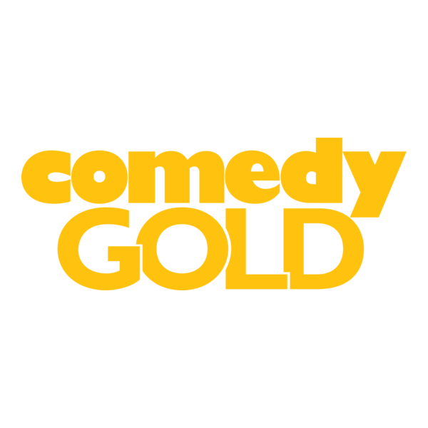 Comedy Gold Logo PNG Vector