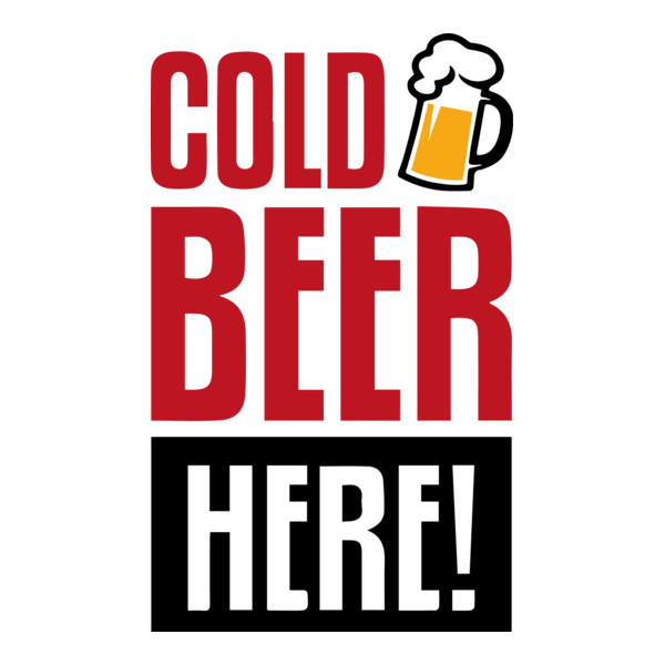 Cool Beer Logo PNG Vector