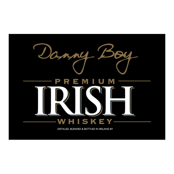 Danny Boy Premium Irish Whiskey Logo PNG Vector