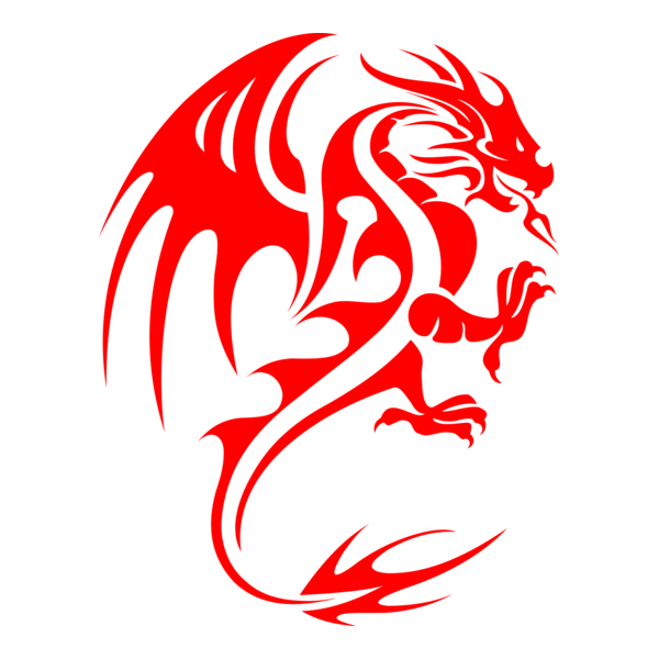 Dragons Logo PNG Vector