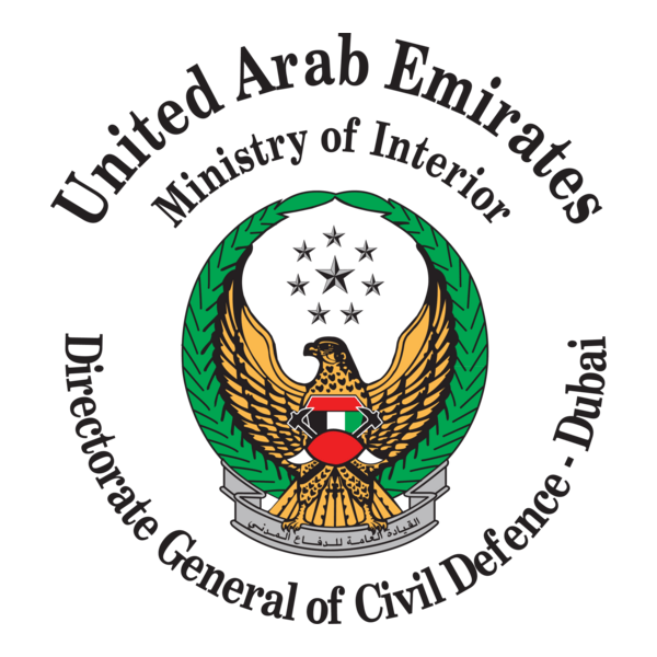 Dubai Civil Defence Logo PNG Vector