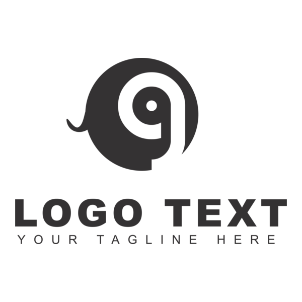 Elephant Logo PNG Vector