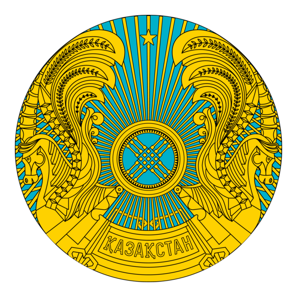 Emblem of Kazakhstan Logo PNG Vector