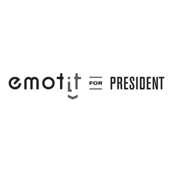 Emotit for President Logo PNG Vector