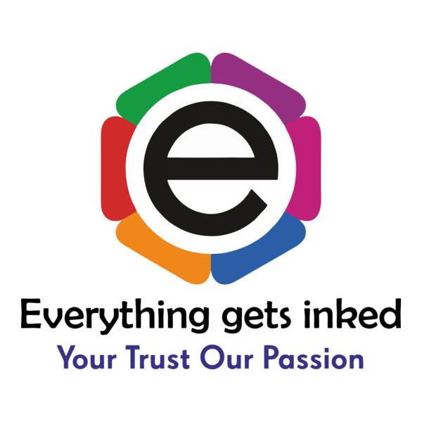 Everything Gets Inked Logo PNG Vector