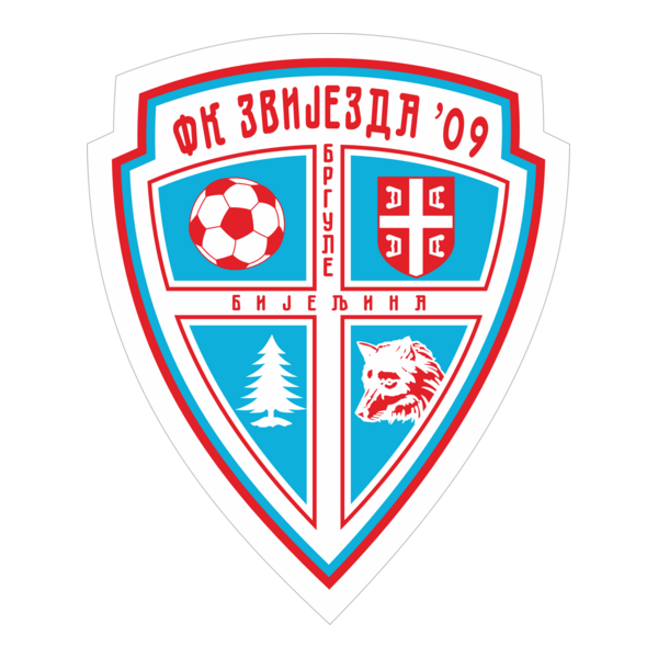 FK Zvijezda 09 Brgule Bijeljini Logo PNG Vector