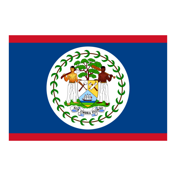 Flag of Belize Logo PNG Vector