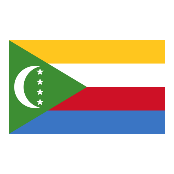 Flag of Comoros Logo PNG Vector