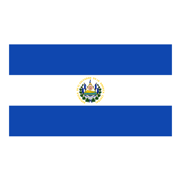 Flag of El Salvador Logo PNG Vector