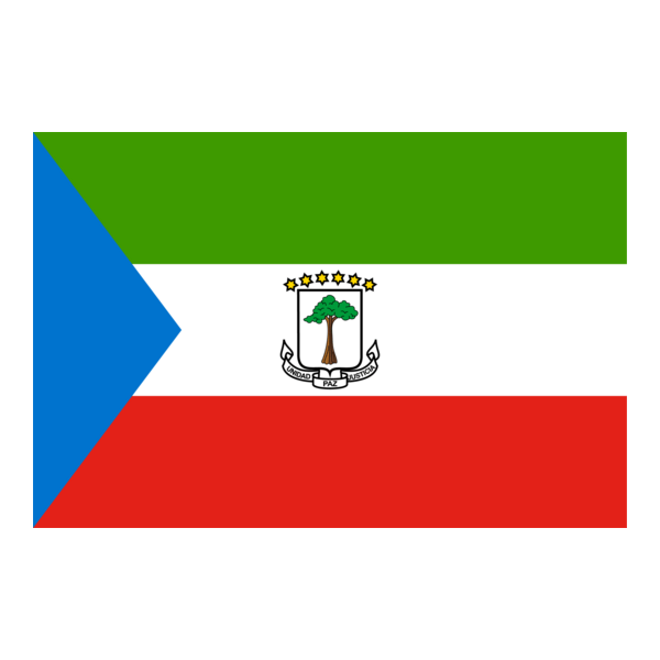 Flag of Equatorial Guinea Logo PNG Vector