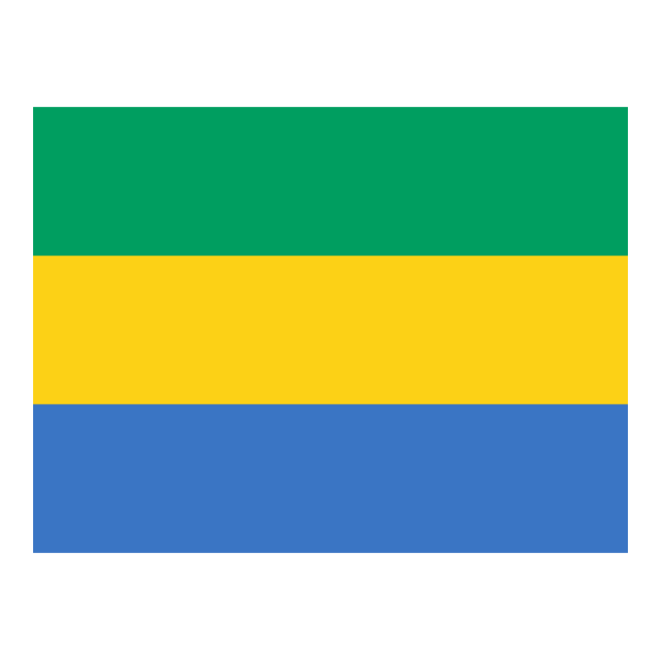 Flag of Gabon Logo PNG Vector