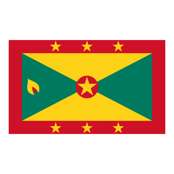 Flag of Grenada Logo PNG Vector