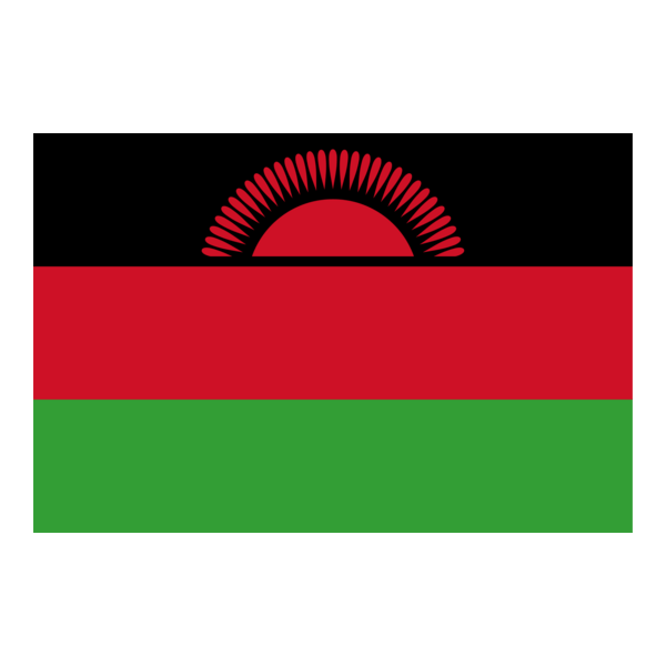 Flag of Malawi Logo PNG Vector