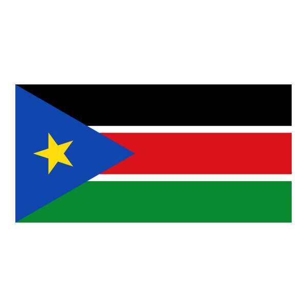 Flag of South Sudan Logo PNG Vector