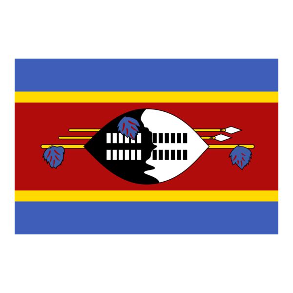 Flag of Swaziland Logo PNG Vector