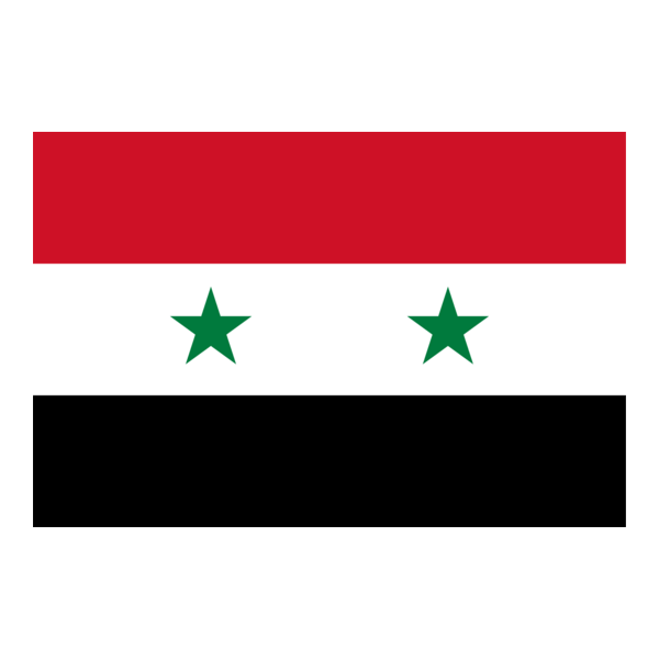 Flag of Syria Logo PNG Vector