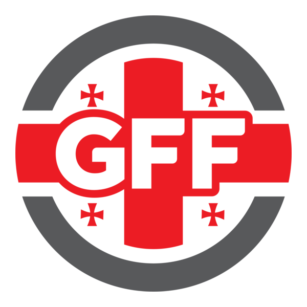 Georgian Football Federation Logo PNG Vector