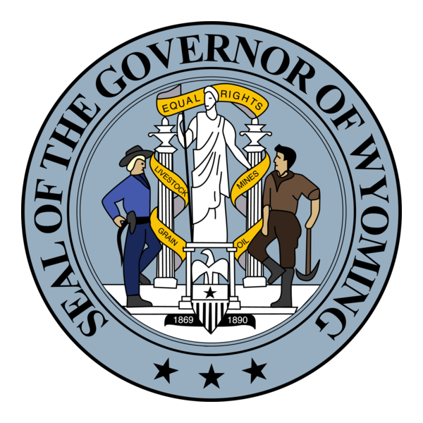 Governor of Wyoming Logo PNG Vector