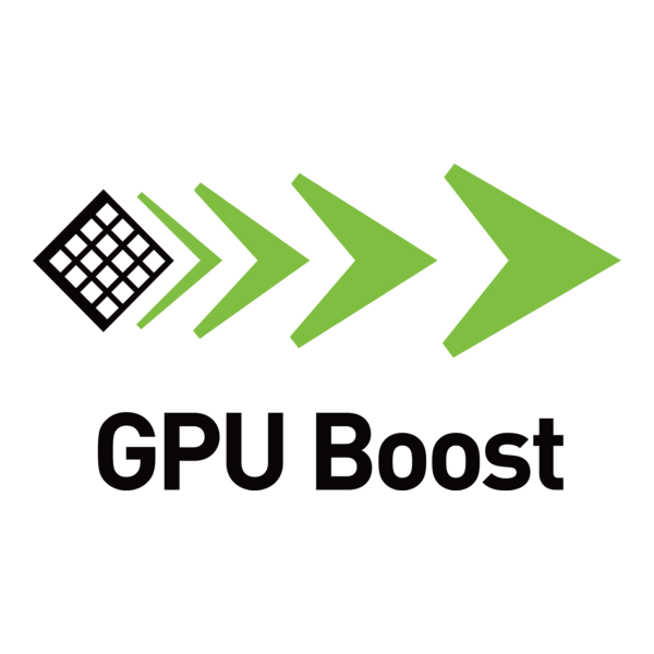 GPU Boost Logo PNG Vector