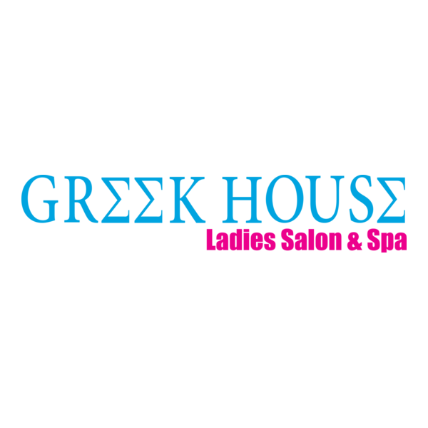 GREEK HOUSE Ladies Salon & Spa Logo PNG Vector