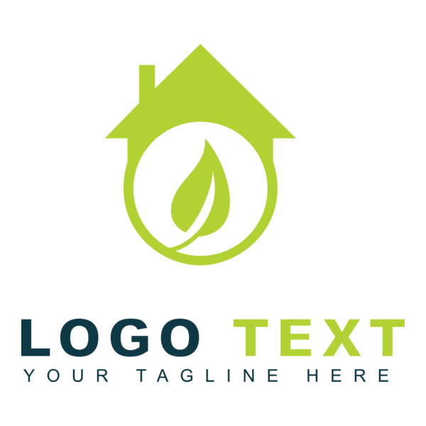 Green homes Logo PNG Vector