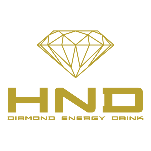 HND Diamond Energy Drink Logo PNG Vector