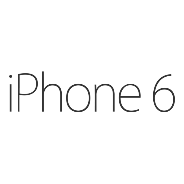 IPhone 6 Logo PNG Vector