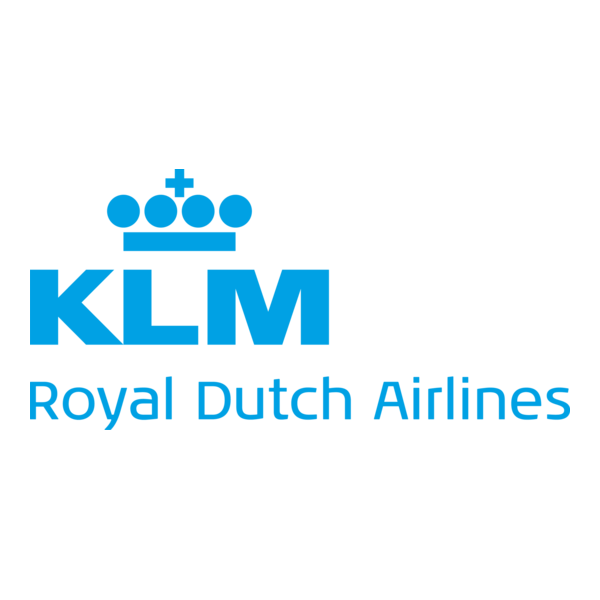 KLM Royal Dutch Airlines Logo PNG Vector