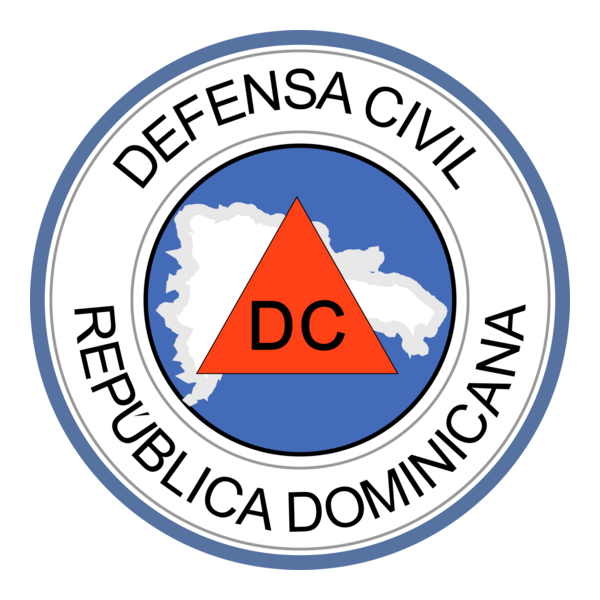 la Defensa Civil Republica Dominicana Logo PNG Vector