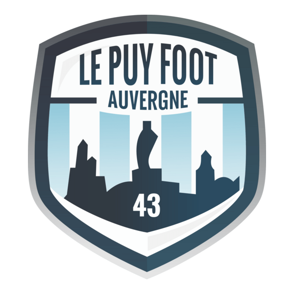 Le Puy Foot 43 Auvergne Logo PNG Vector