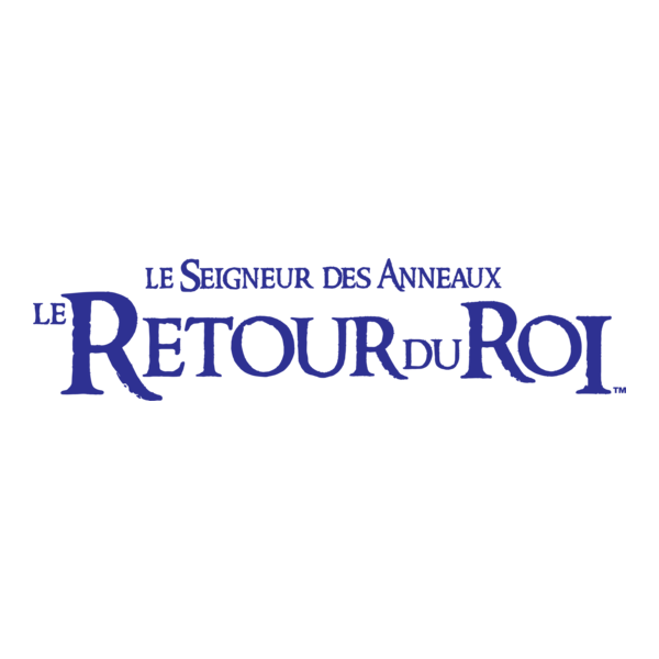 Le Seigneur des anneaux le Retour du roi Logo PNG Vector