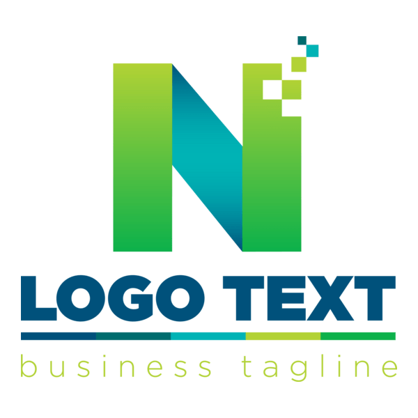 Letter N Logo PNG Vector