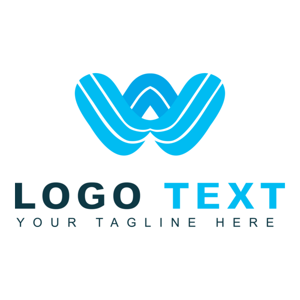 Letter w Logo PNG Vector